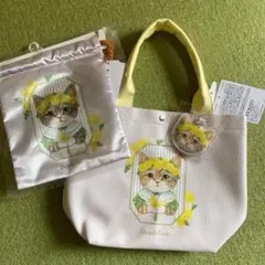 しまむら　フェリシモ猫部　ミニトート　巾着