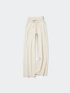 ウォッシャブルニットリブパンツ　Sサイズ