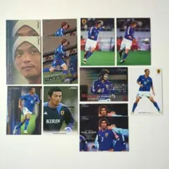 藤田俊哉 サッカー日本代表 オフィシャルトレーディングカード 6枚