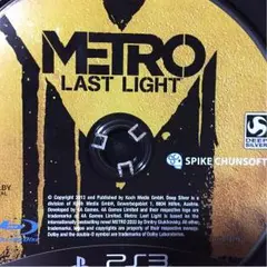 ps3 メトロ ラストライト