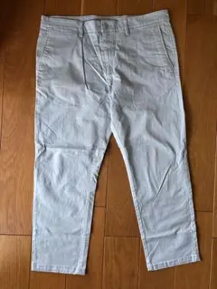 OLD NAVY スリム チノパン 33 薄いブルーのサムネイル