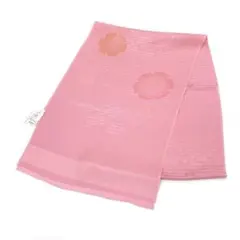 ☆新品未使用☆正絹　絽　夏用ピンク系B級品ヤケ有り帯揚げ　17