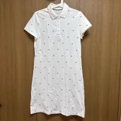 TOMMY HILFIGER ホワイト ポロワンピース M
