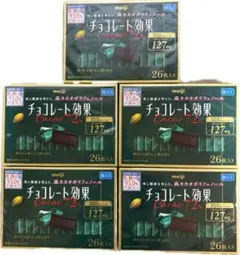 明治 チョコレート効果 カカオ72% 26枚入 5箱