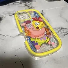 スポンジボブ iPhone16用ケース