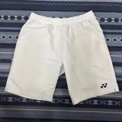ヨネックス ウエアクール ホワイトショートパンツ