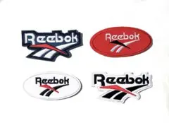 希少 激レア Reebok リーボック 刺繍ロゴ アイロン ワッペン アップリケ