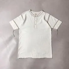 Healthknit BEAMS BOY 半袖ヘンリーネックtシャツ アイボリーのサムネイル