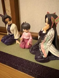 畳付き　鬼滅の刃 一番くじ思い出の蝶屋敷 胡蝶しのぶ＆栗花落カナヲ　胡蝶カナエ