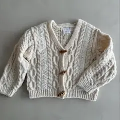 ZARA/ケーブルニットカーディガン