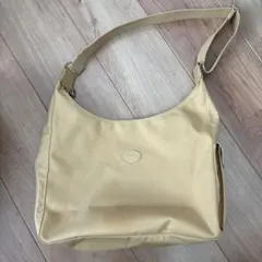 LONGCHAMP イエロー ベージュ　ショルダーバッグ