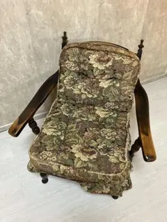 【アンティーク】飛騨産業 キツツキマーク ソファ 1人掛け 肘掛けあり 高品質 飛騨産業 キツツキマーク アームチェア アームソファ 1人掛けソファ SZ