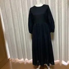 お値下げしました。大きめAVV (アーヴェヴェ)ワンピースブラック