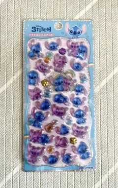 スティッチ プチドロステッカー　ボンボンドロップシール　シール