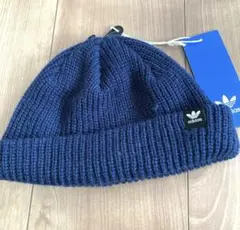 値下げ❣️ベビー　adidas ニット帽　57〜60cm