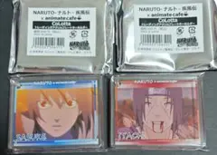 NARUTO サスケ イタチ アニメイトカフェ アクリルプレートキーホルダー