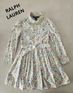 美品　POLO RALPH LAUREN 花柄ワンピース 長袖　120
