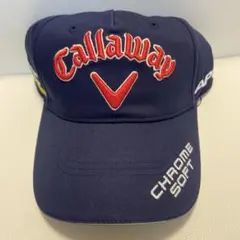 Callaway キャップ Chrome Soft ネイビー