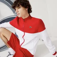 美品LACOSTE/ラコステ 「ノバク・ジョコビッチ」バイカラージップジャケットのサムネイル