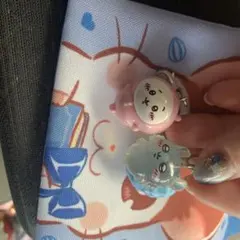 ちいかわ　モモンガ　めじるし キーホルダー 2個セット