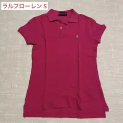 ラルフローレン Ralph Lauren 半袖ポロシャツ ピンク（訳あり）
