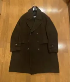 マルタンマルジェラ　Maison Margiela ブラウンウールコートのサムネイル