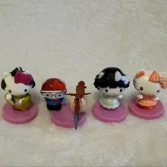 ハローキティコラボレーション チョコエッグ 4点セット