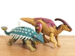 【2点まとめ売り】恐竜 ジュラシックワールド アクションフィギュア