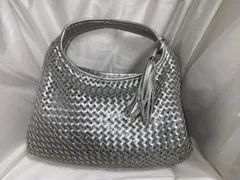 DIANA ワンハンドル　スパンコールメッシュバッグ