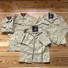 BURTLE バートル 作業服 トップス 4点セット