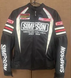 SIMPSON シンプソン ライダースジャケット メッシュジャケット WS