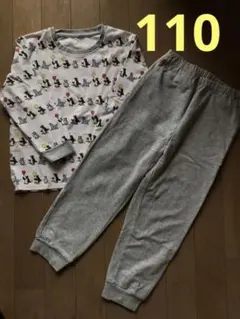 ユニクロ 長袖パジャマ ピングー 110cm