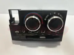 001ホンダPP1ビート アルミエアコンダイヤルブラックライン黒 純正交換 