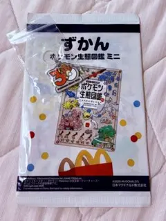 ポケモン 生態図鑑 ミニ マクドナルド ハッピーセットと　めじるしヒトカゲ