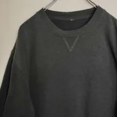 ク*ー様 スウェット トレーナー 無地スウェット 裏起毛 グレー プルオーバー