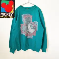 MICKEY UNLIMITED ミッキー スウェット 90s USA製