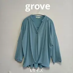 grove　タックスキッパープルオーバー　ライトブルー　Lサイズのサムネイル