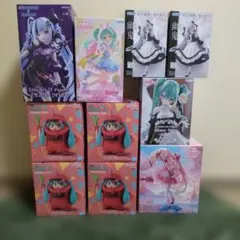 シャアザクぐるみ 桜ミク 雪ミククロミ 白薔薇 幽鬼 初音ミク