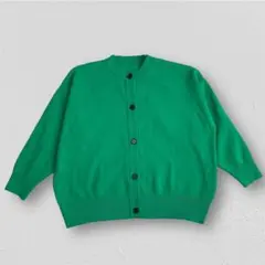 INGNI(イング) ミドル丈カーディガン　グリーン　M