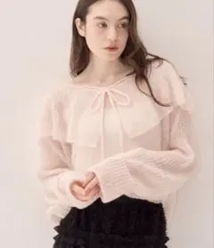 muget low gauge sailor ribbon knitのサムネイル