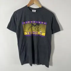 NFL バイキングス Tシャツ 古着 L グレー アメフト 00s Y2Kのサムネイル