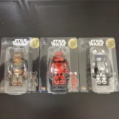 スターウォーズ ベアブリック 3종 세트
