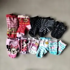 【キッズ】女の子用 くつ下 使用済み １０足セット