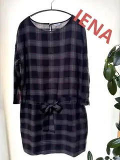 IENA 　レディース　チェックチュニック