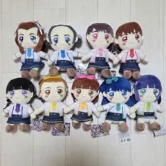 け*た様 Girls² ガールズガールズ ガル学。おすわりぬいぐるみ 全９種セッのサムネイル