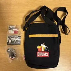 CHUMS マクドナルド福袋 ショルダーバッグ＆ミニチュアマスコット 全2種
