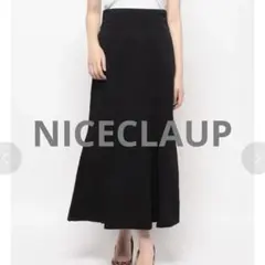NICECLAUP マーメイドスカート　黒　ブラック