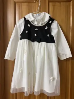 子供用ワンピース(120)とANGE D'ARGENT のワイシャツセット