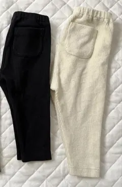 ユニクロ　10分丈　リブレギンス　80cm