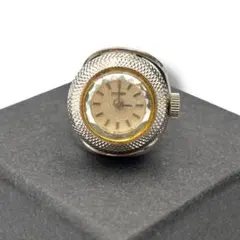 稼働 シチズン リングウォッチ 手巻き時計 13号 ヴィンテージ 1970年代 稼働 シチズン リングウォッチ 手巻き時計 13号 ヴィンテージ 1970年代
